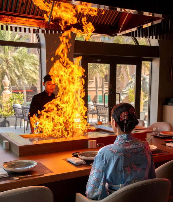 Teppanyaki in Qatar