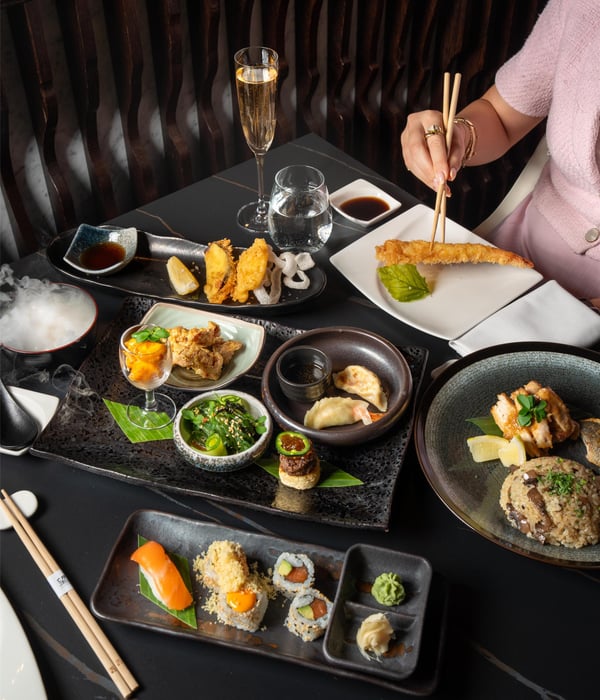 Set Menu in a Fine Dining Restaurant in Qatar