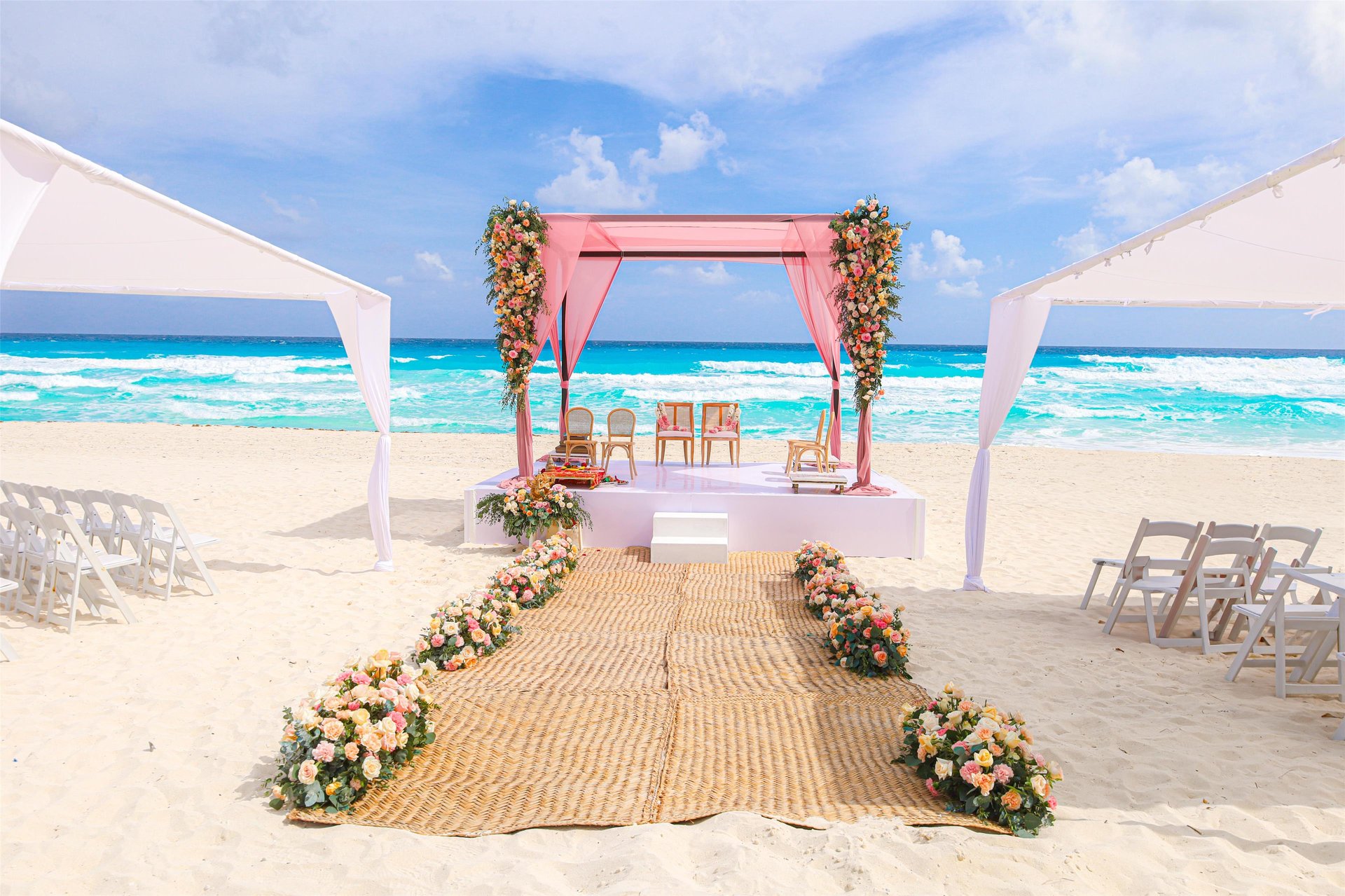Hindu wedding at Kempinski Hotel Cancun
